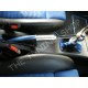 ASTRA MK4 G COUPE GEAR+HANDBRAKE GAITER LEATHER & BLUE ALCANTARA