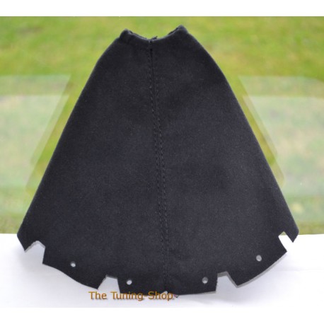 NISSAN JUKE 2010+ GEAR GAITER BLACK ALCANTARA SUEDE