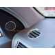 VAUHALL OPEL ASTRA H 05-10 SPEAKER AIR VENT MIRROR LIGHTS SWITCH RINGS SET OF 6 NEW