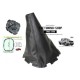 FOR NISSAN NAVARA PATHFINDER  2009-2012 FL  GEAR HANDBRAKE GAITER WITH PLASTIC FRAME 190MM "PATHFINDER 4X4" EMBROIDERY