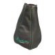 Gear Gaiter For Alfa Romeo Giulietta 2010-2018 Leather Green Embroidery