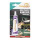 1 x 20ml STRONG CLEAR ADHESIVE GLUE - HARD PLASTIC ABS TR EVA PERSPEX ACRYLIC GLASS TECHNICQLL NEW
