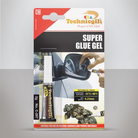 1 x EXTRA STRONG SUPER GLUE ADHESIVE GEL FOR GLASS WOOD CERAMICS RUBBER PLASTIC 2g NEW