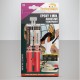 1 x CLEAR EPOXY ADHESIVE GLUE FOR METALS GLASS CERAMIC PORCELAIN PLASTIC 2 x 12ml FAST RAPID DRY NEW