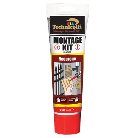 1 x MONTAGE ADHESIVE GLUE FOR CERAMICS TILES STONE METAL WOOD PLASTIC High Quality 100ml PLASTIC TUBE TECHNICQLL NEW