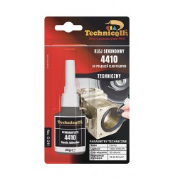 1 x TECHNICAL ADHESIVE SUPER GLUE FOR ELASTIC JOINTS O-RINGS GASKETS BELTS SPEAKERS 20g NEW