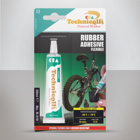 1 x VERY STRONG ADHESIVE GLUE FOR RUBBER INNER TUBES HOSES High Quality 20ml TECHNICQLL NEW