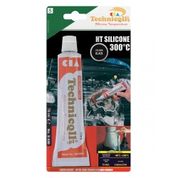70ml BLACK HT HIGH TEMPERATURE SILICONE ADHESIVE SEALANT HERMETIC 300'C High Quality NEW TECHNICQLL