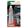 1 x 70ml BLACK HIGH TEMPERATURE SILICONE ADHESIVE SEALANT HERMETIC 300'C High Quality TECHNICQLL NEW