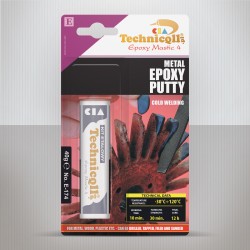EPOXY PUTTY FOR METALS (steel, aluminium, bronze, iron casts, etc) 40g "COLD WELDING" HIGH QUALITY
