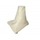 JAGUAR X-TYPE 01-06 CREAM LEATHER GEAR GAITER SHIFT BOOT