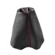 Gear Stick Lever Gaiter For Seat Leon MK3 FL 2016-2020 Black Genuine Leather Choose Your Colour of Stitching