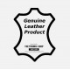 FOR TOYOTA YARIS VITZ 2011-16 GEAR GAITER BLACK LEATHER