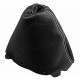 FOR TOYOTA YARIS VITZ 2011-16 GEAR GAITER BLACK LEATHER