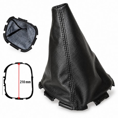 FOR NISSAN NAVARA PATHFINDER  2009-2012 FL  GEAR HANDBRAKE GAITER WITH PLASTIC FRAME 190MM "PATHFINDER 4X4" EMBROIDERY