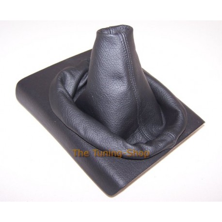 VW LUPO GEAR GAITER SHIFT BOOT BLACK LEATHER