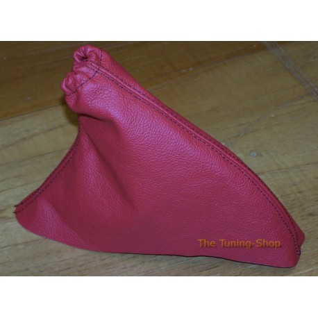 FIAT 500 2007-2014 CUSTOM HANDBRAKE GAITER / BOOT PINK LEATHER NEW