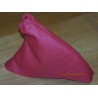 FIAT 500 2007-2014 CUSTOM HANDBRAKE GAITER / BOOT PINK LEATHER NEW