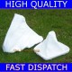 BMW E36 E46 GEAR+HANDBRAKE GAITERS BOOTS WHITE LEATHER SET NEW