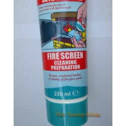 1 x CLEANER FOR FIREPLACE STOVE GLASS FIRE SCREEN 250ml high quality TECHNICQLL NEW