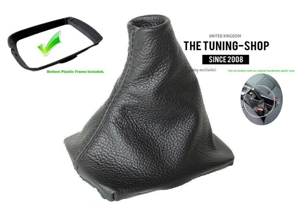 The Tuning-Shop GEAR GAITER LEATHER WITH PLASTIC FRAME GREY 93 EMBROIDERY The Tuning-Shop GEAR GAITER LEATHER WITH PLASTIC FRAME GREY 93 EMBROIDERY