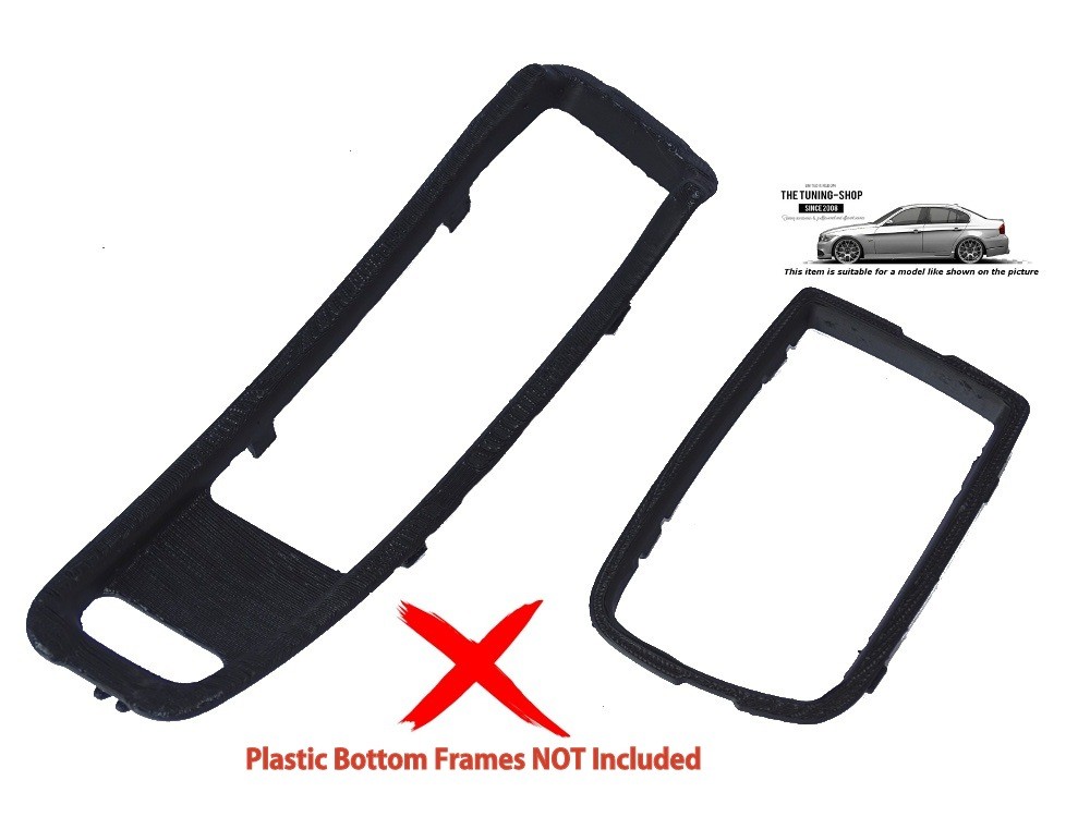 The Tuning-Shop Ltd Automatic Shift Ebrake Boot Compatible with BMW Series 3 E90 E91 E92 E93 Suede M//////Stitching